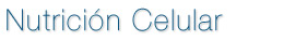Nutricion Celular